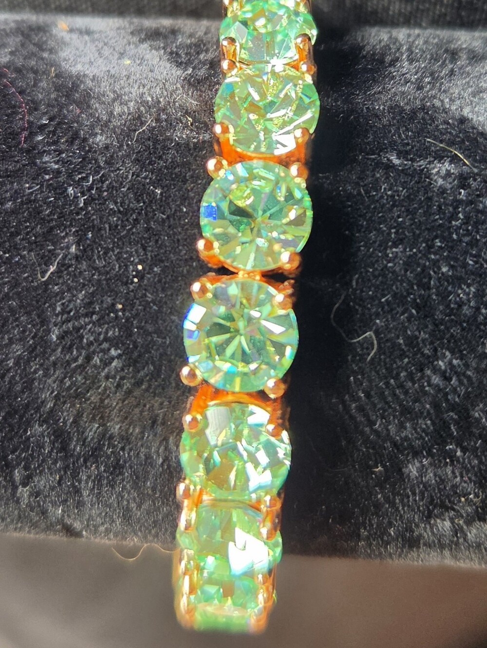 Park Lane Mint-Green Impression Bracelet